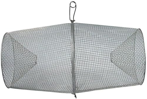 Miniatura 2 de Frabill Trampa Torpedo Minnow Malla de acero resistente Trampa para pececillos de dos piezas