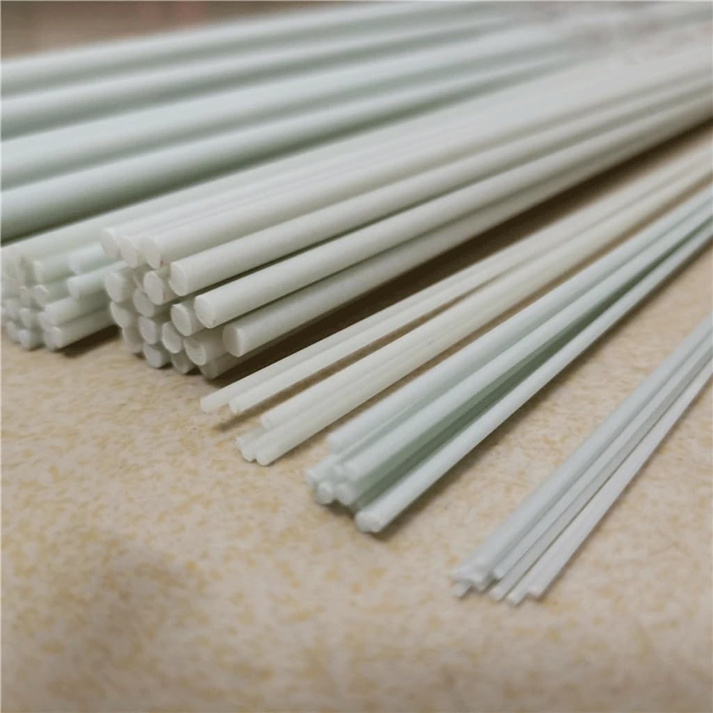 Asta in fibra di vetro bianca da 300 cm – Diametro da 0,8 mm a 5 mm, 1 pcs(2x3000mm)