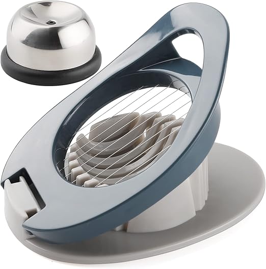 Egg Slicer for hard Boiled Eggs Stainless Steel Egg Cutter