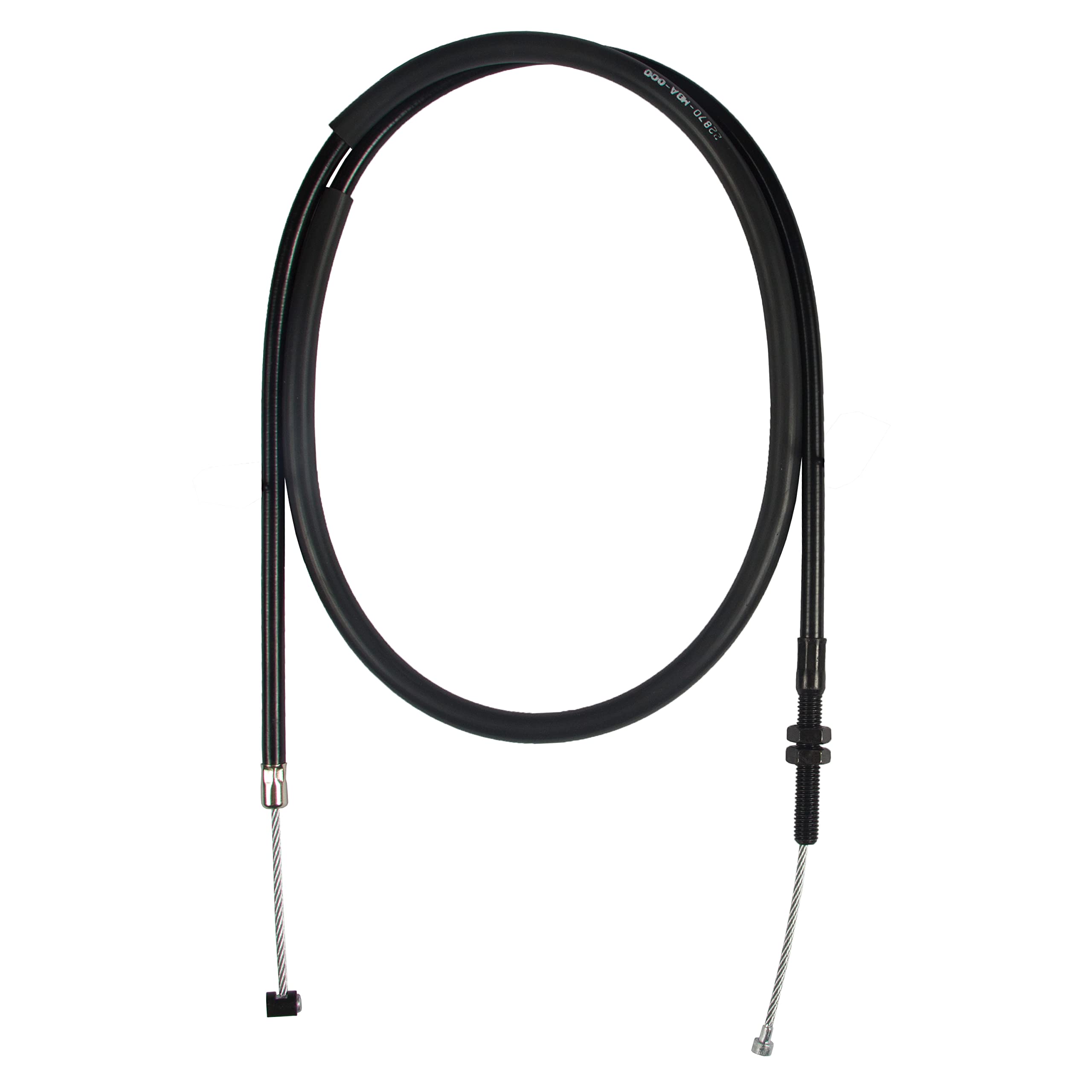 MOTOMASTER Cavo frizione per motocicletta esteso (+15 cm/ 5.90 pollici) compatibile con Honda VT 750 C Shadow / 22870-MBA-000