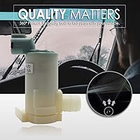 Vista 4 de 14919-232316A bomba de limpiaparabrisas con arandela; para Nissan, Infiniti