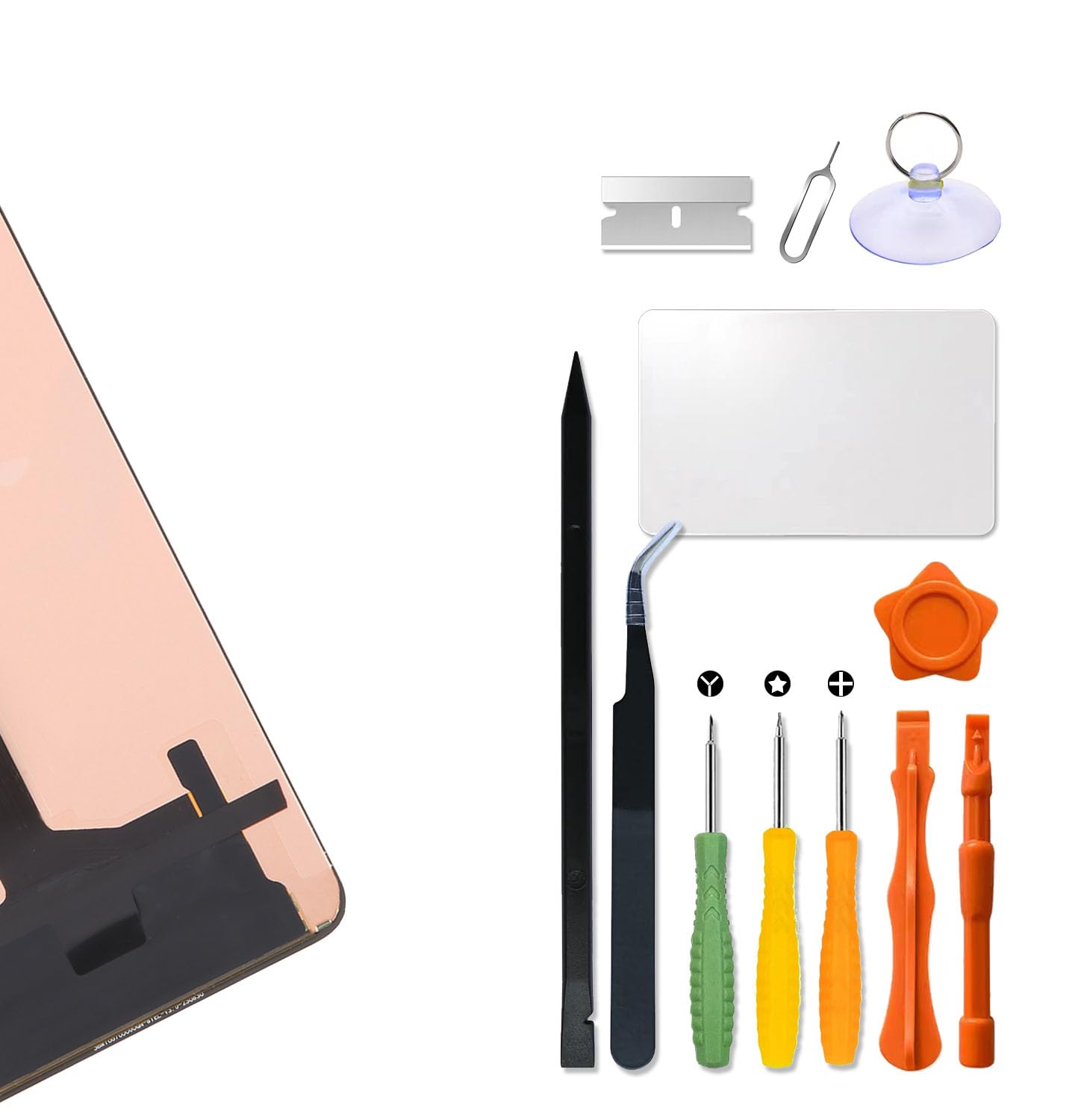 Écran de rechange AMOLED pour Xiaomi Poco X6 Pro 5G | 2311DRK48G, 2311DRK48I, écran tactile LCD, numériseur, avec kit de réparation (prise en charge des empreintes digitales)