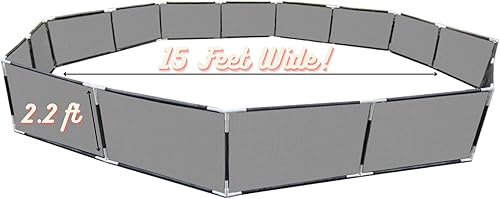 Miniatura 2 de Kit portátil de pelotas Gaga de 15 pies, malla de nailon fuerte, pelota Gaga inflable, bolsa de bomba y transporte, pozo de pelotas para adultos