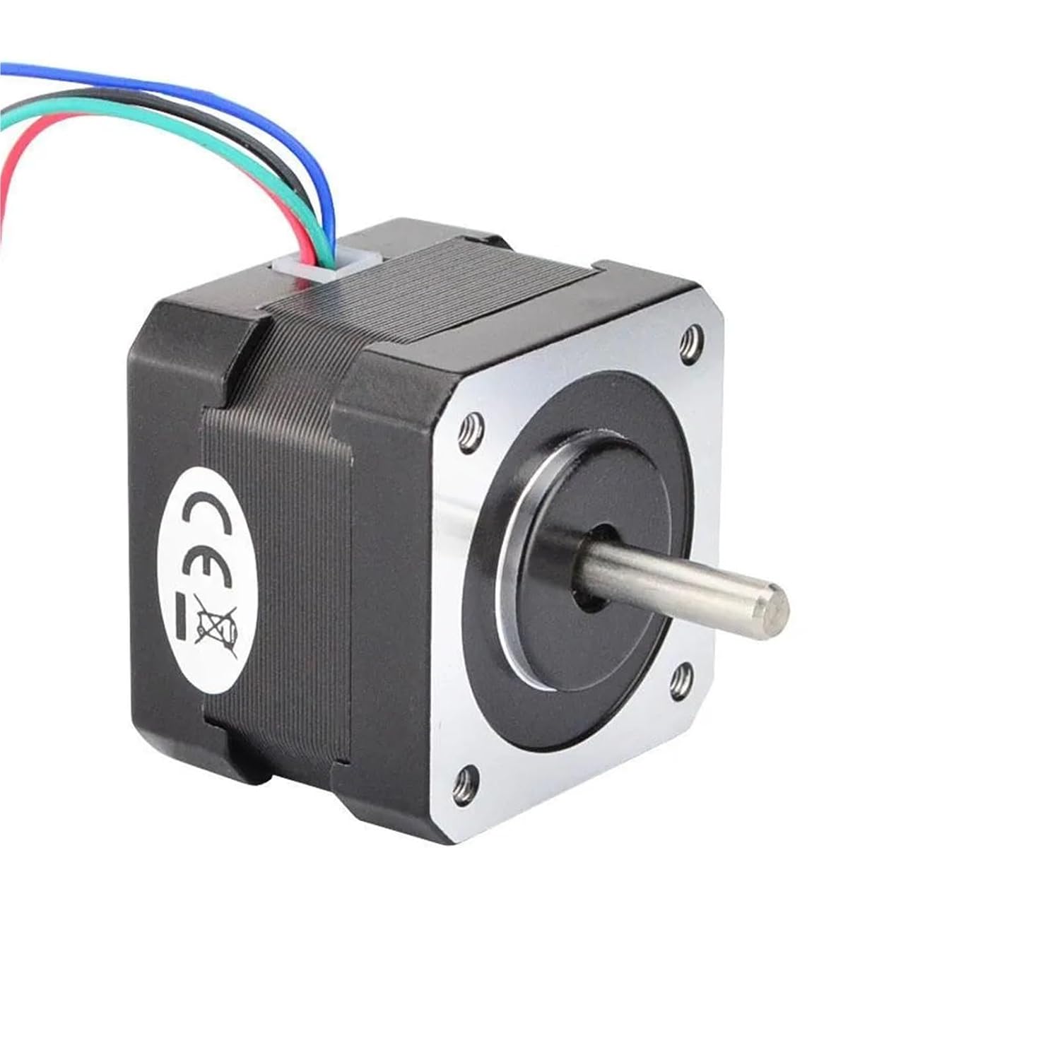 17HS13-0404S1 Stepper Motor 34mm 0.4A 26Ncm(36.8oz.in) 12V Bipolar Nema17 Motor 4-Lead 1Pcs