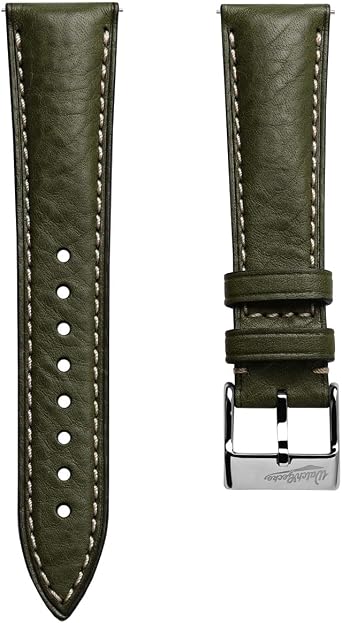 WatchGecko Vintage Highly Italian Genuine Leather Watch Strap - 18mm, 19mm, 20mm, 21mm, 22mm