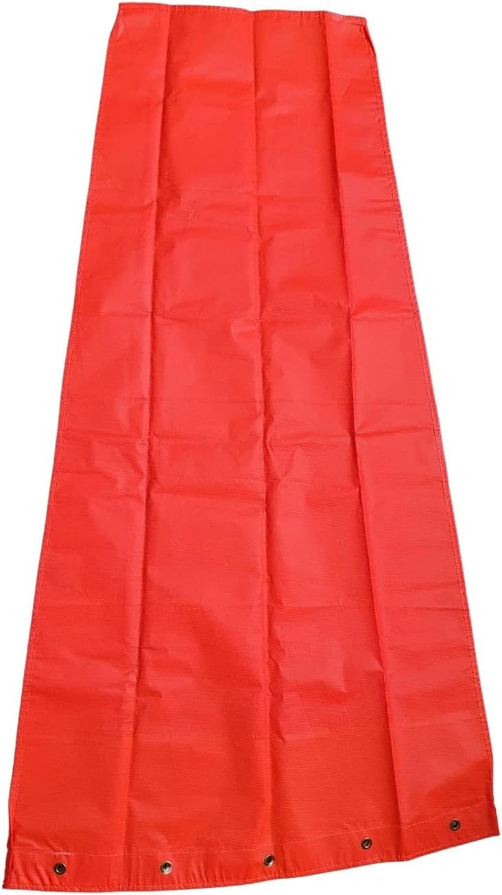 HAWK WINDSOCK REPLACEMENT WS1036 D10" x L36" - 100% GENUINE AMERICAN ORIGIN - MADE FROM HIGHLY RESISTANT, LIGHTWEIGHT NYLON TUBE FLUORESCENT COATED VINYL FOLLOWING VFR, SAFETY AND SECURITY STANDARDS
