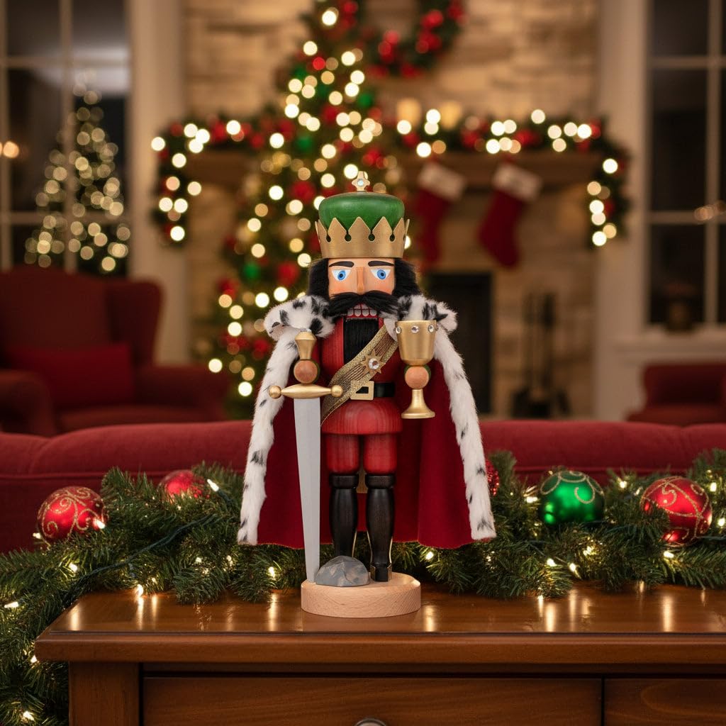 Amazon｜クリスチャン・ウルブリヒトくるみ割り人形 - アーサー王釉