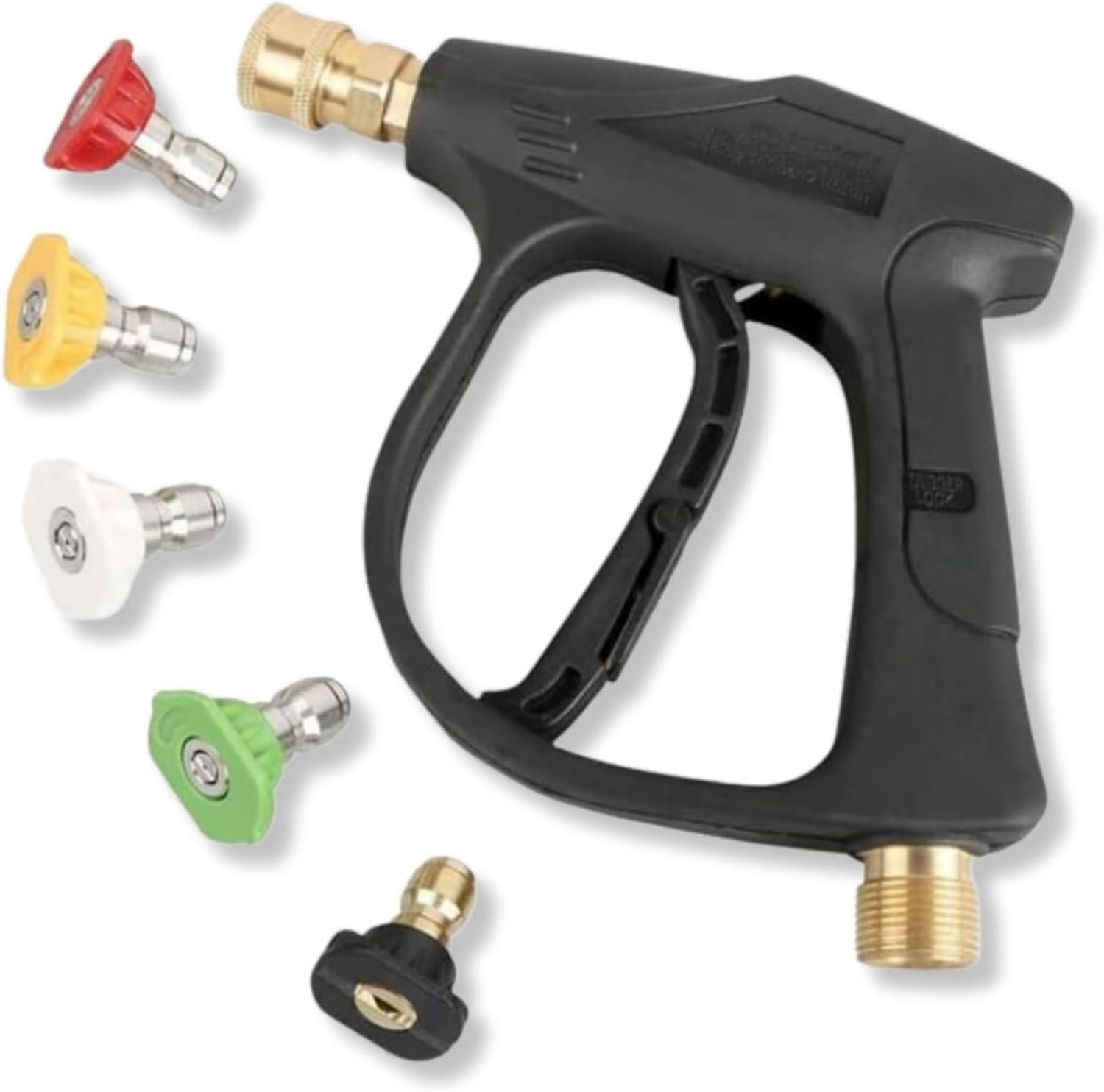Perfect Part Pressure Washer Gun - 1/4" High-Pressure Foam Sprayer Power Washer Gun For Car Wash, Handheld Pressure Washer Extension Wand with Hose Nozzle Tips, Foam Blaster for Car Washing
