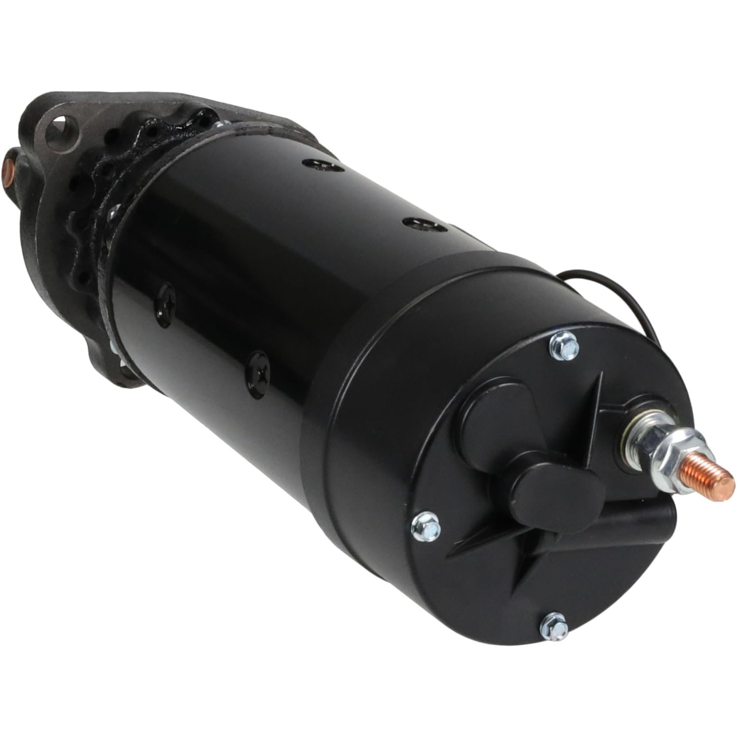 RAREELECTRICAL 12V Starter Motor Compatible with 1985-1995 3208 Marine | Engine 1986-1993 Diesel Truck 1986-1989 C60 C70 C6D C7D Delco 42MT DD 323-105 1993942 product thumbnail 6