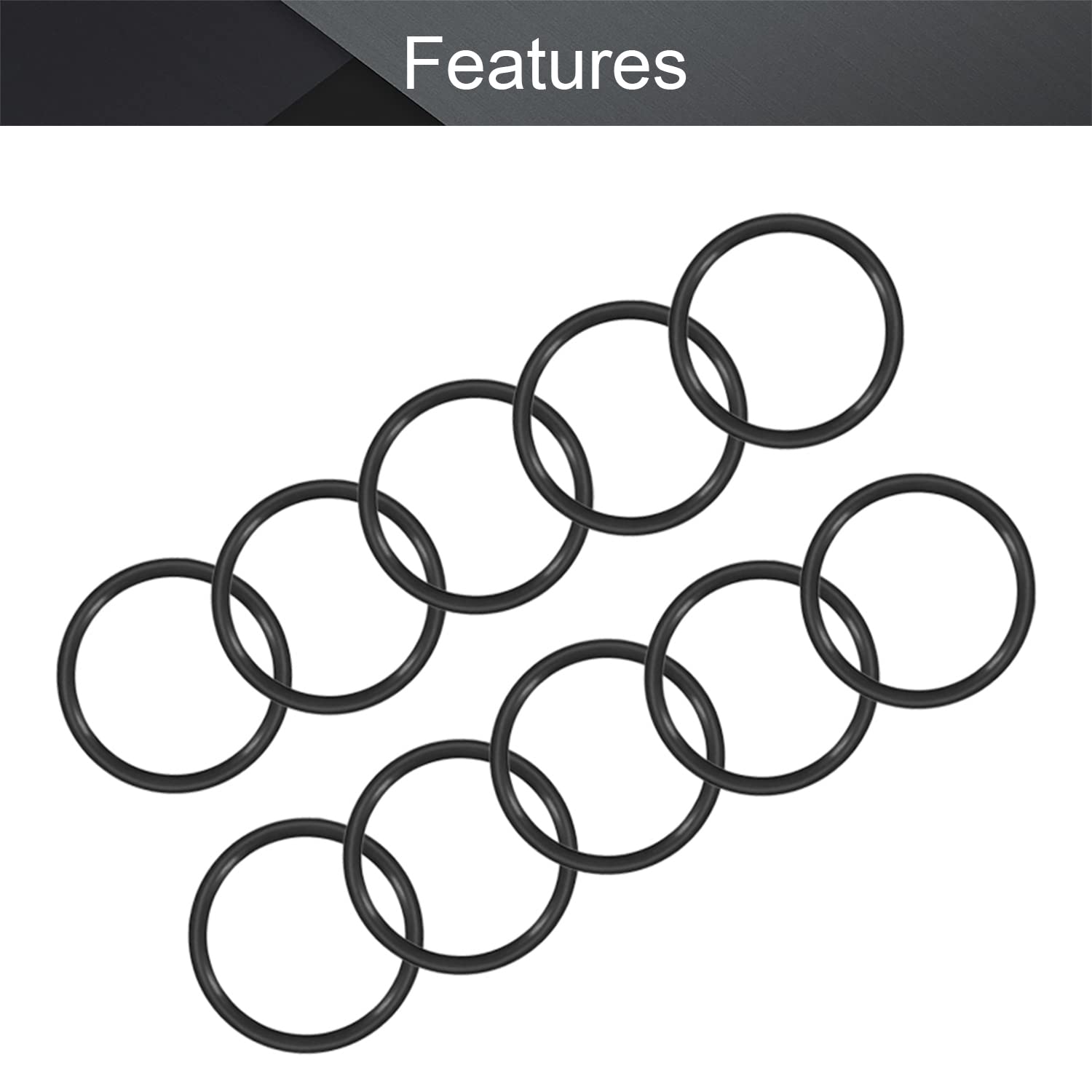 50 O-Ring In Gomma Nitrile 8x5x1,5mm | Guarnizioni Per Idropulitrici, Pompe E Applicazioni Meccaniche - Foto 11