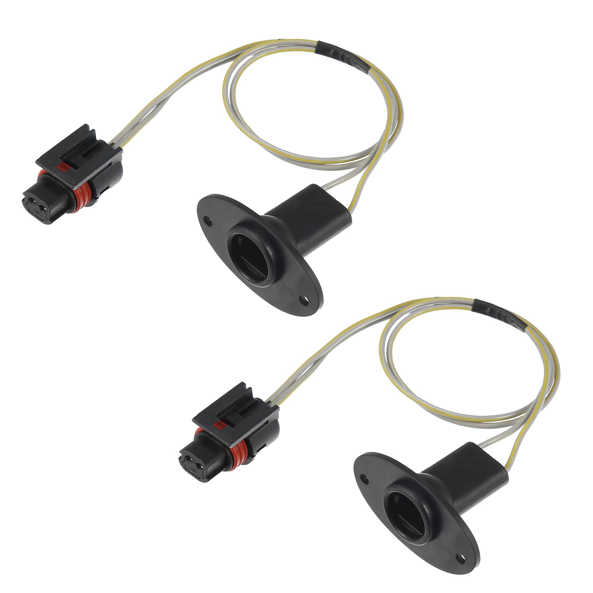 Amazon.com: X AUTOHAUX 2pcs License Plate Light Wiring Harness
