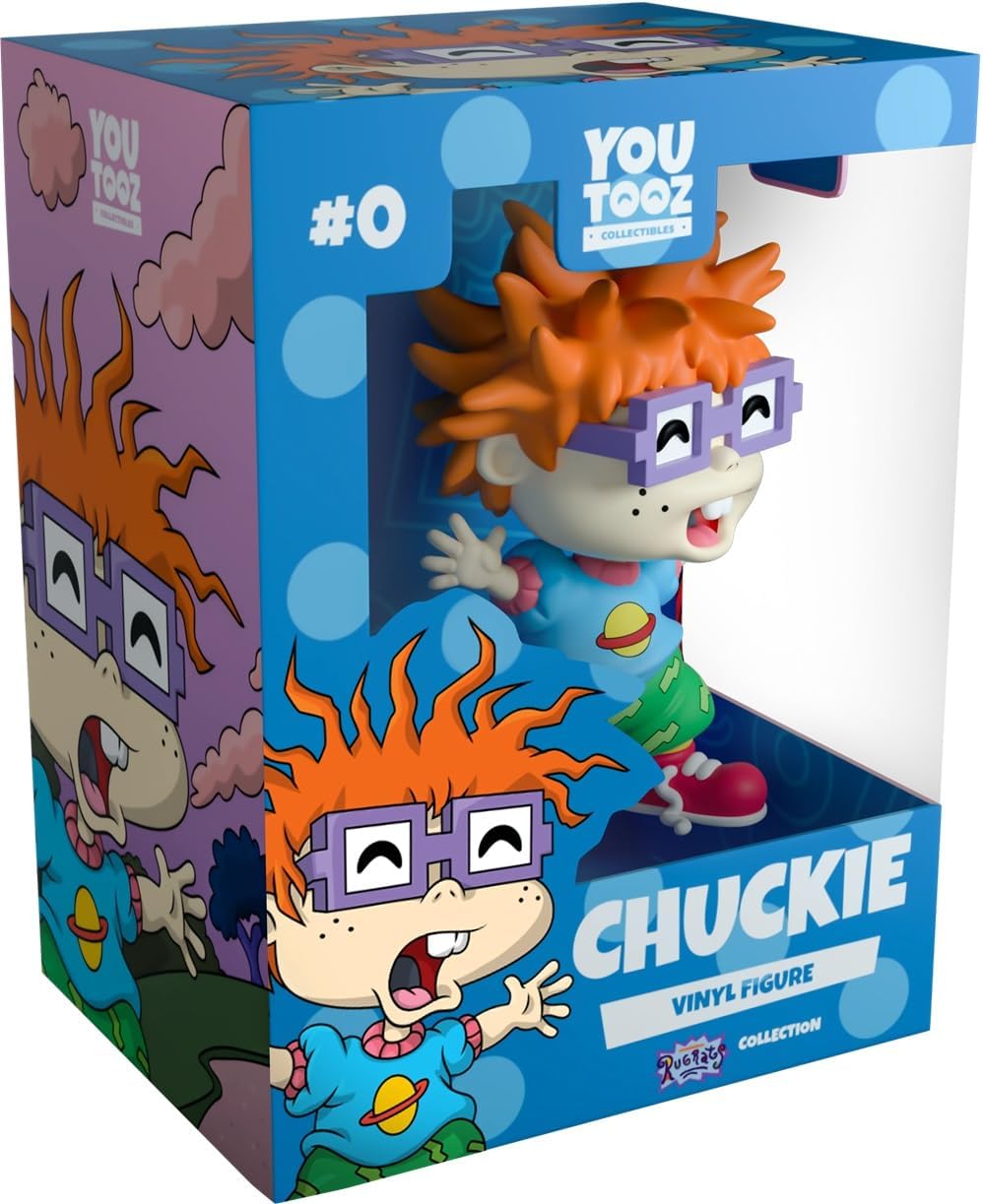 Youtooz Chuckie 4.8" Inch Vinyl Figure, Detailed Chuckie Collectible Figure by Youtooz Rugrats Collection