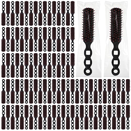 Brosses à cheveux en vrac emballées individuellement contre le manque de matériel