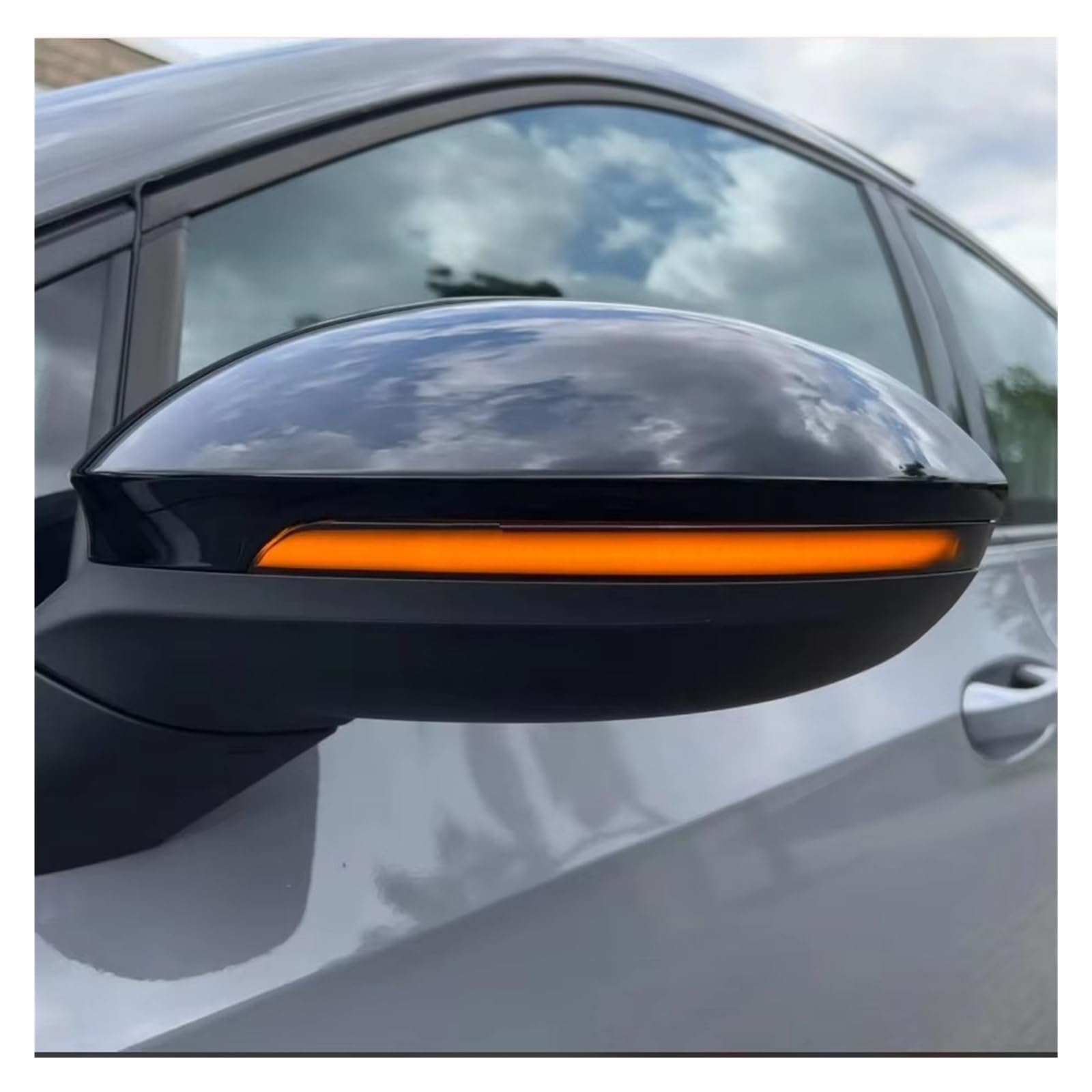 Para VW Para T-roc Para TROC 2022 2023 2024 2025 2026 2 Piezas Luz Intermitente Dinámica Para Espejo Lateral Luz Giro Espejo Lateral