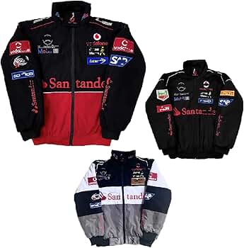 Amazon | [JDCDHRQQ] メンズジャケット F1 レーシングカー ベンツ 刺繍