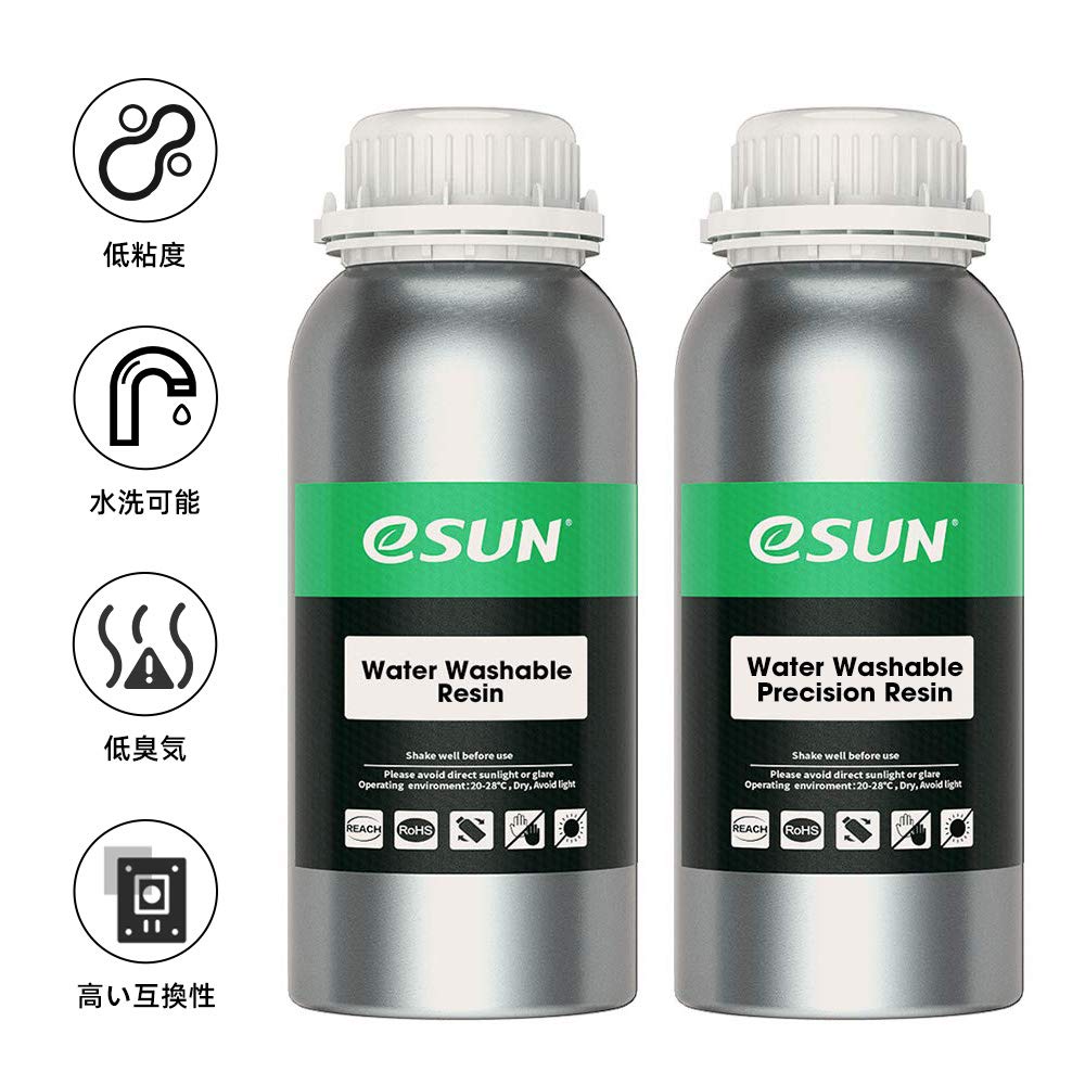 Amazon.co.jp: eSUN 光造形 3Dプリンター用 LCD UV レジン 500g 光硬化