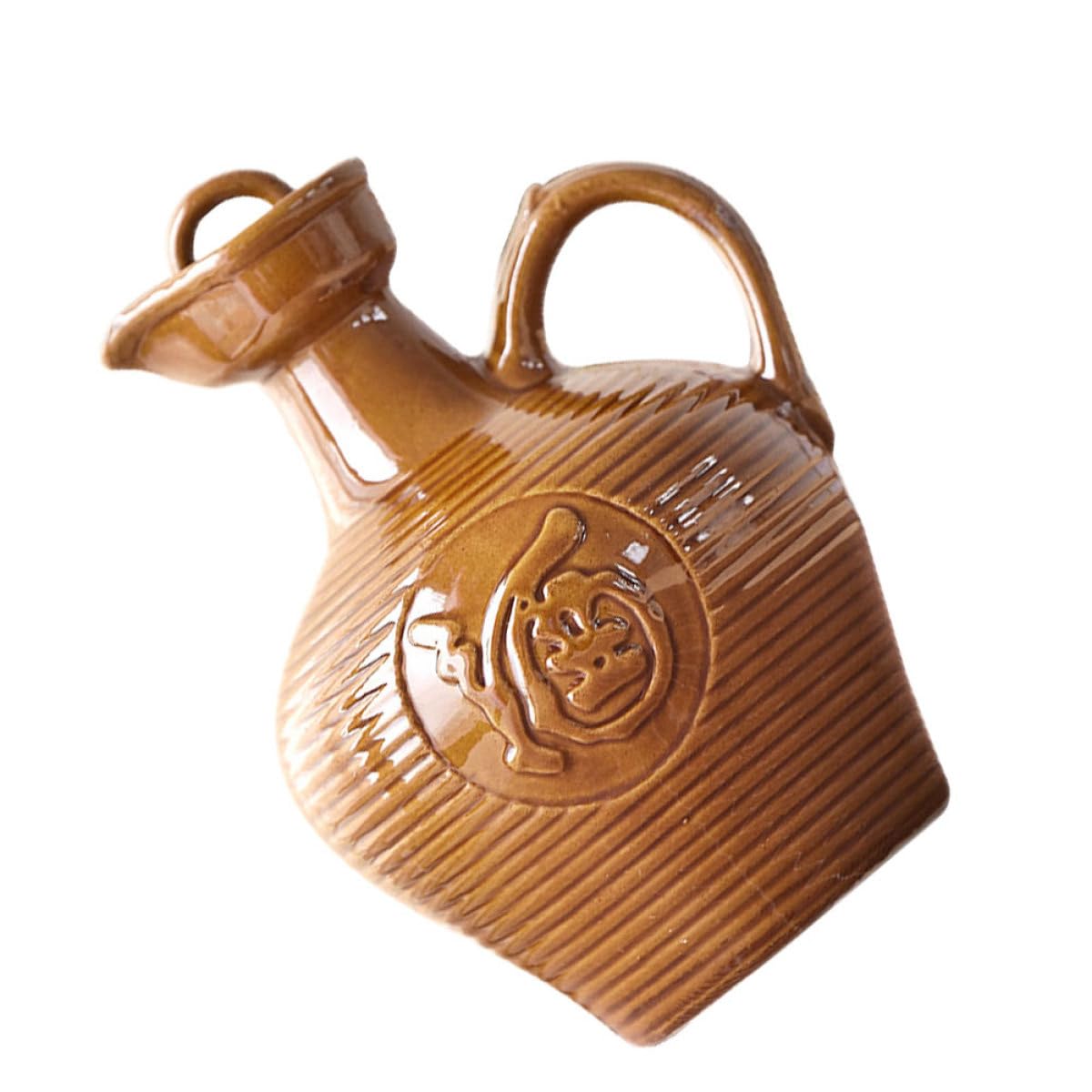 Carafe à vin en céramique Housoutil 1L avec poignée et bec verseur pour la maison