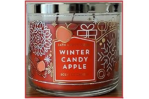 Bath & Body Works Winter Candy Apple 3-Wick Scented Candle