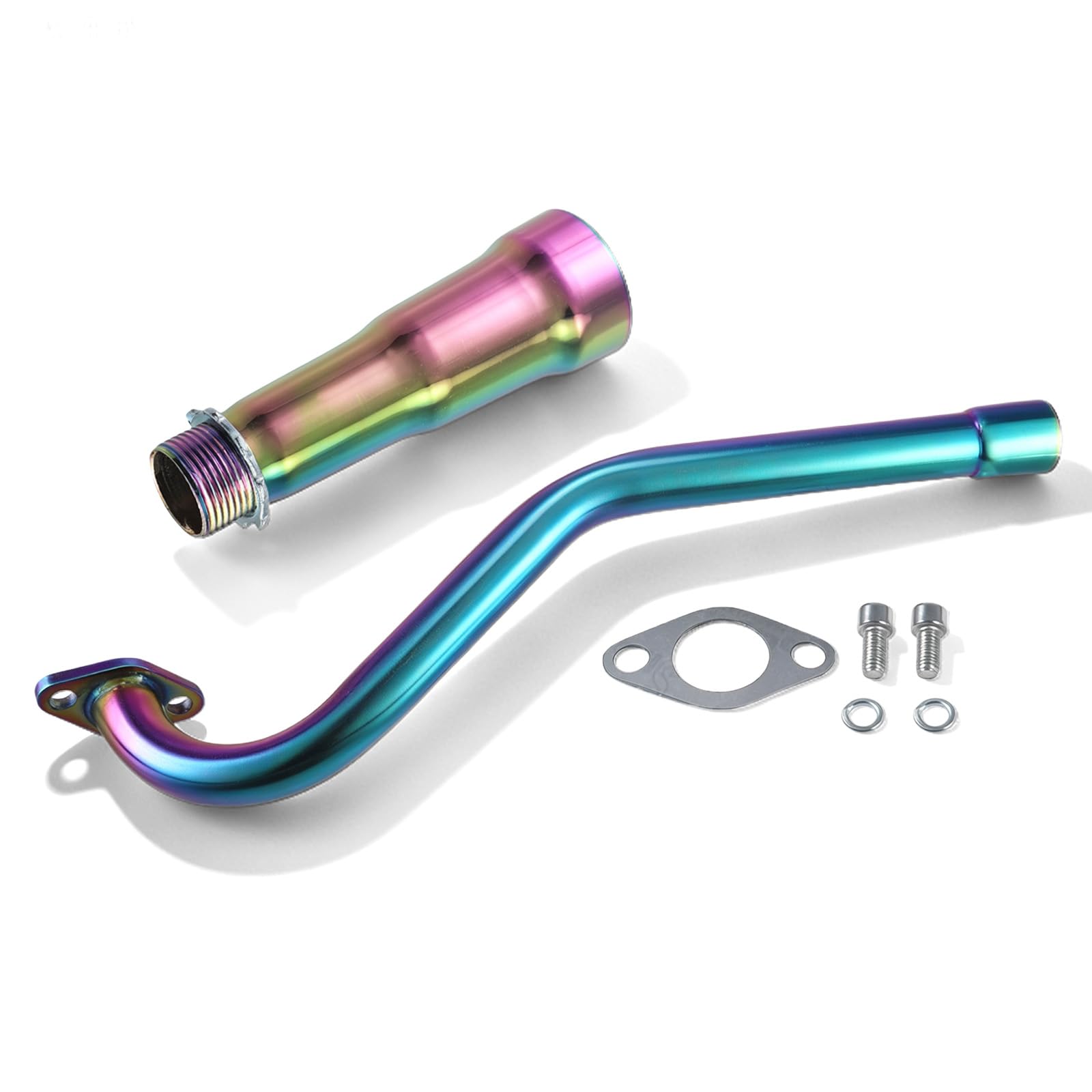 Central Long Mini Bike Exhaust Pipe Trumpet Muffler GMB100 CT100U Colorful