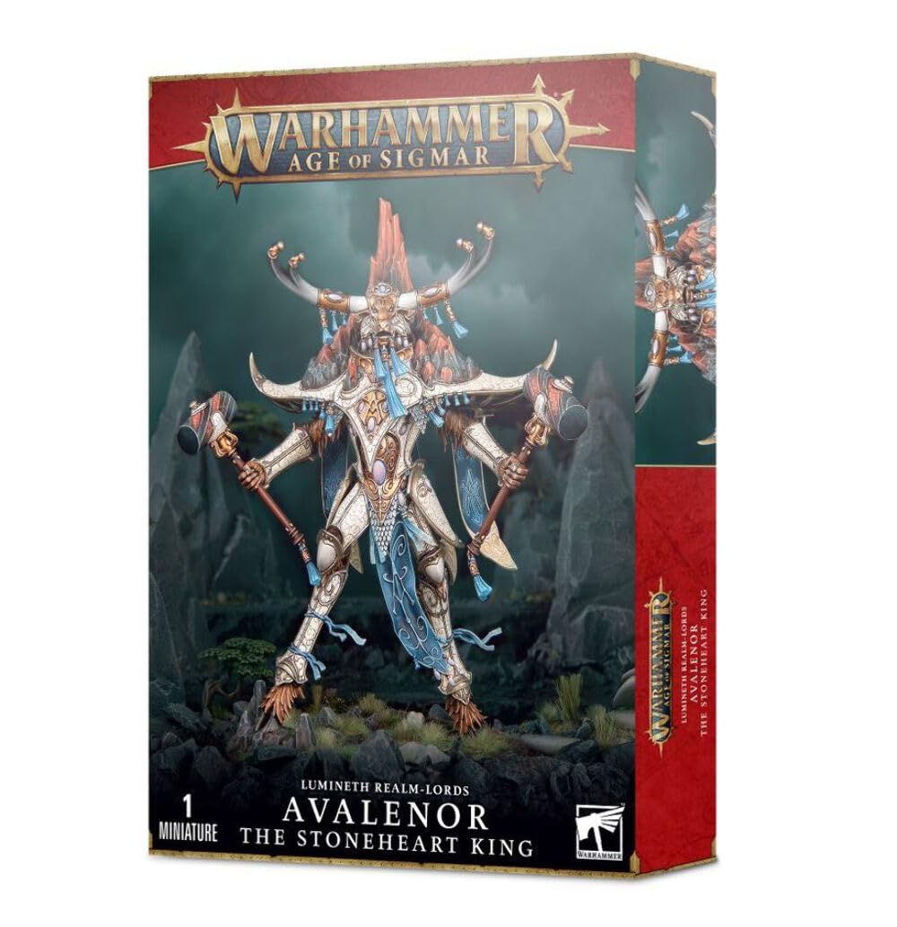 Warhammer AoS Lumineth Realm-lords Avalenor The StoneHeart King