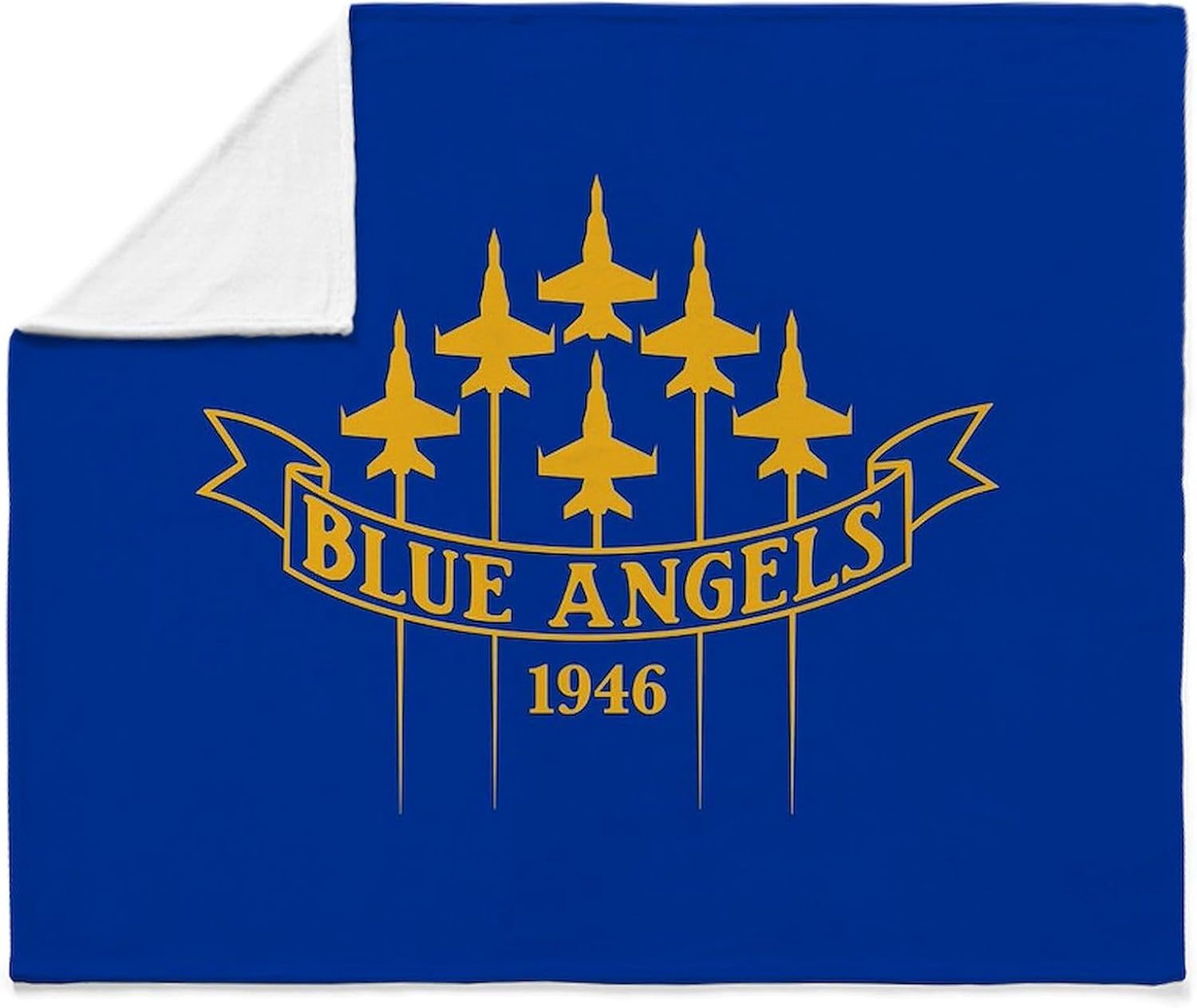 CafePress Blue Angels Fighter Planes Throw Blanket Super Soft Fleece Plush Throw Blanket, 60"x50"