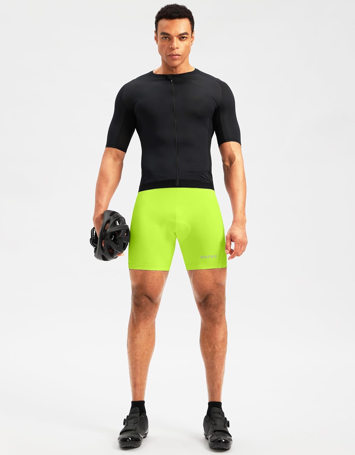 Men's 4D Padded Bike Shorts Cycling Underwear Biking Bicycle Padding Shorts for Men Side Pockets - Image 3