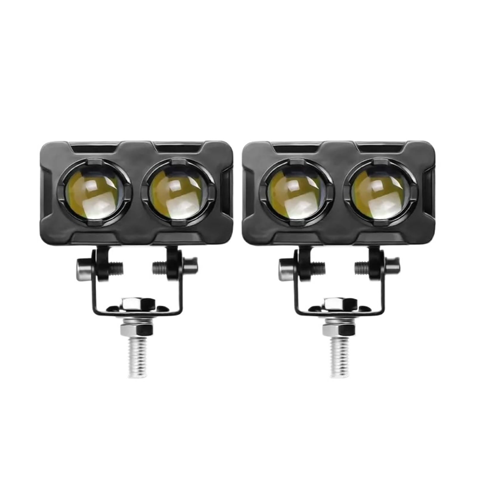 Focos para motocross LED 20W bicolor que eliminan la niebla 5