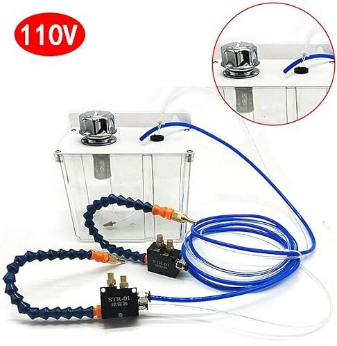 Miniatura 9 de Kit de bomba de pulverización de refrigerante de niebla,Sistema de pulverización de lubricación para corte de metal,Máquina rociadora de
