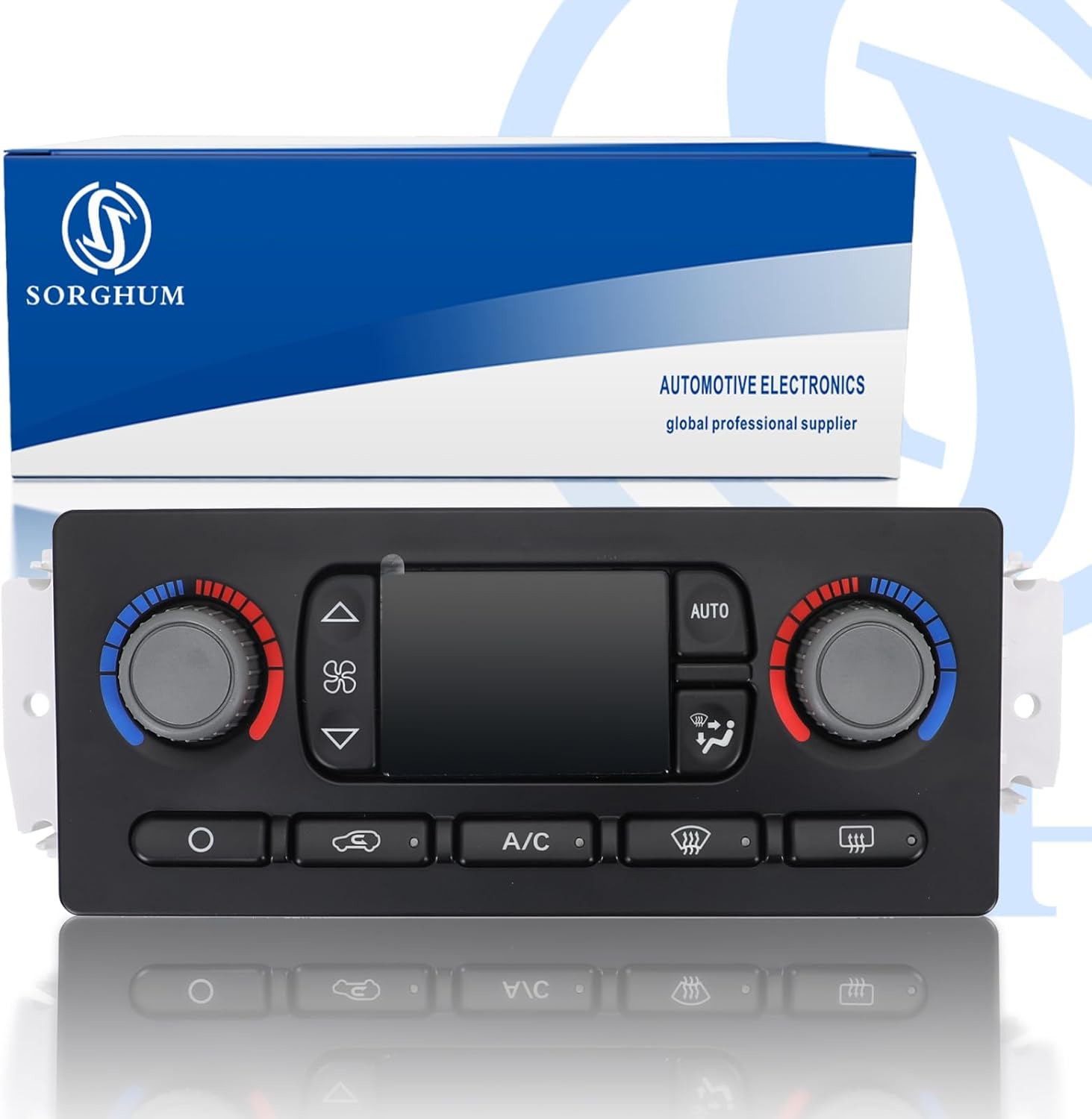 Sorghum Climate Control Module - A/C Control Panel Module Compatible with GMC Sierra Yukon Chevrolet Avalanche Silverado Suburban Tahoe Cadillac Escalade 2005-2007 Replace OEM 599-211XD 10367041