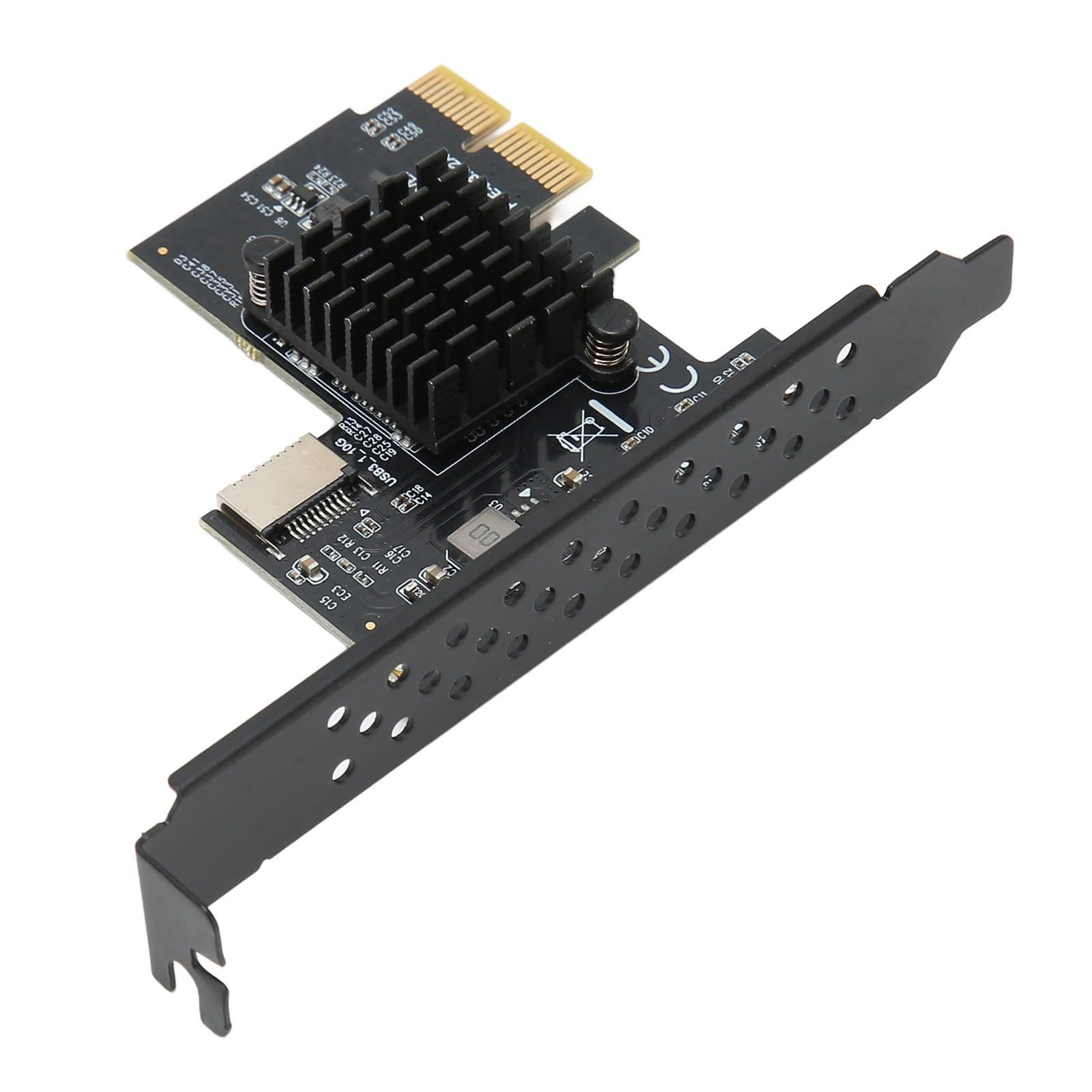 CHICIRIS USB3.2 Type E Scheda di Espansione Interna, Compatibile PCIe 2X,