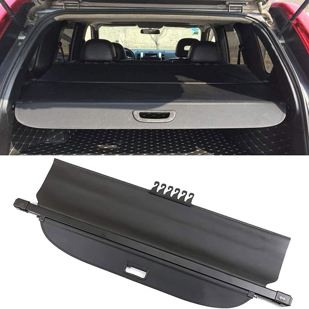 kazio Car Retractable Cargo Cover Parcel Shelf for Nissan X-Trail 2008-2019, Luggage Shade Shield Parcel Load Shelf Security Privacy Cover Auto Accessories