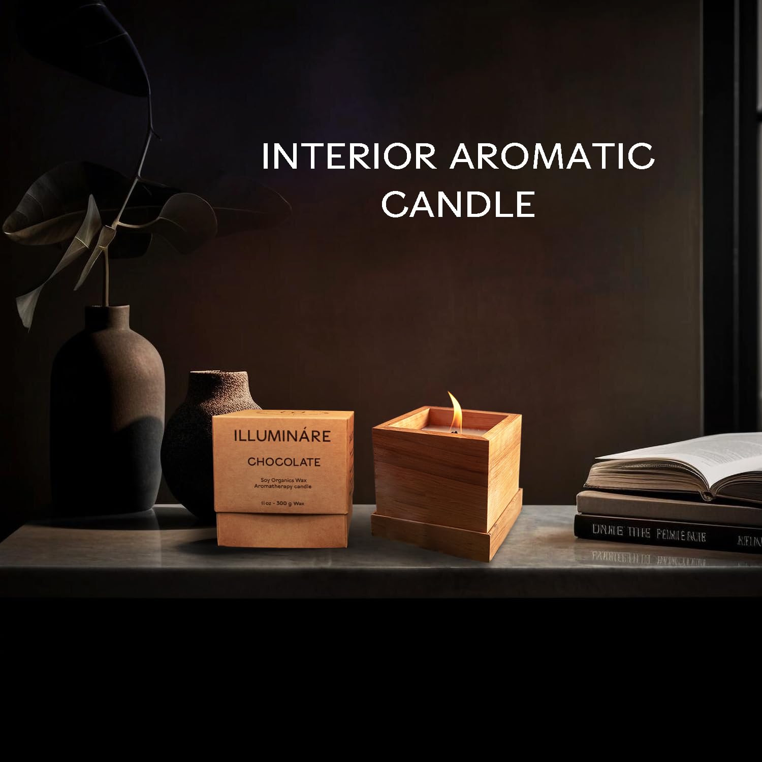 Sojawachs Duftkerzen für Zuhause - Soja-Kerzen Ungiftig Duftkerzen Geschenk - Aromatherapie Kerze - Sojawachskerzen Schokolade
