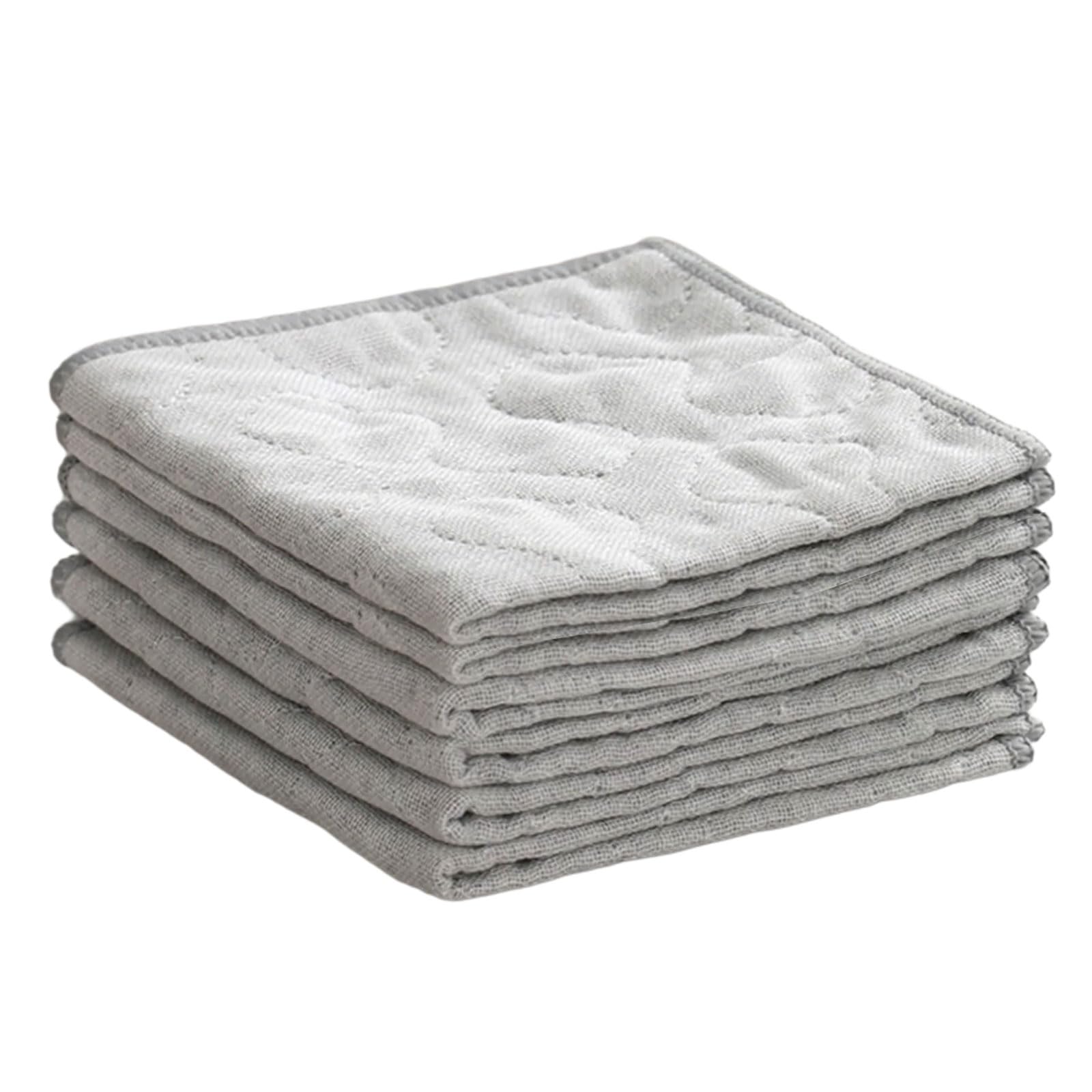 CAZSTYK 6PCS Cleaning Cloth for Home Kitchen Absorbing Spill Without Shedding Lint Efficient Washing Towel Absorbent Kitchen Cloth