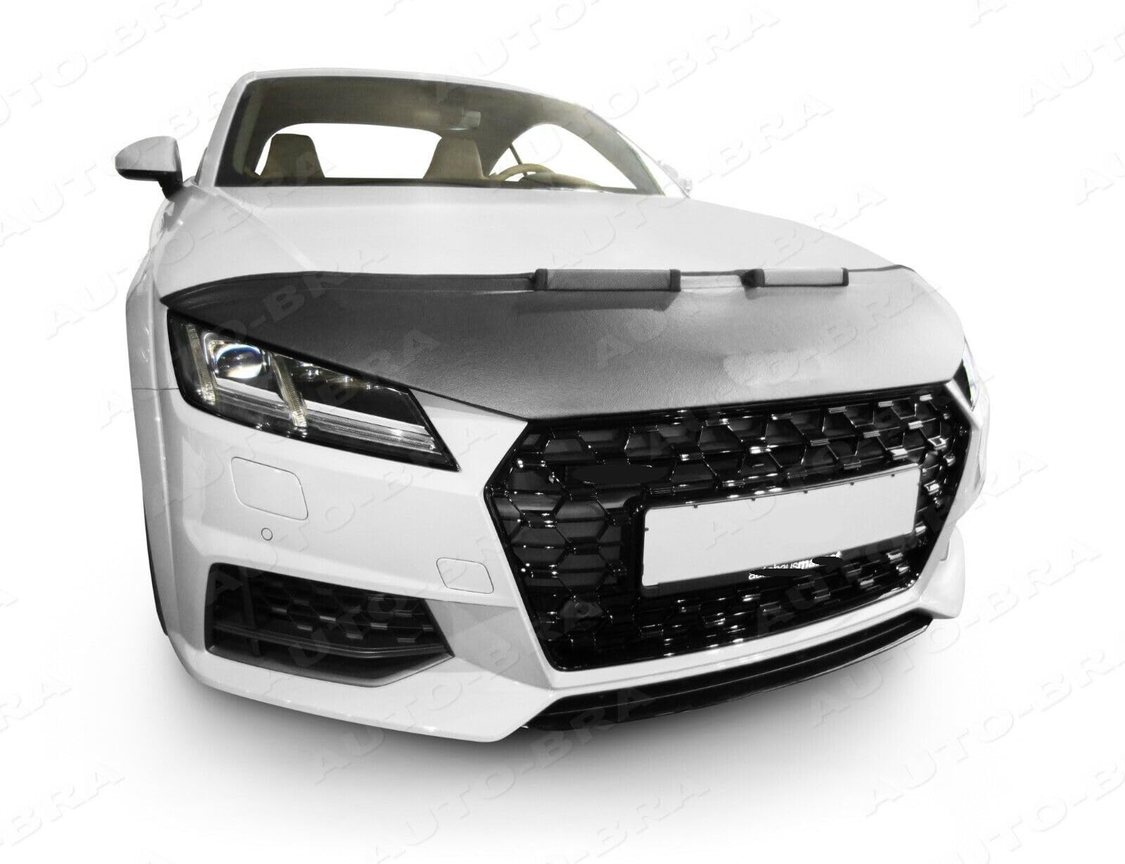 AB3-00265 CAR HOOD BRA Compatible with Audi TT FV since 2014 Front End Nose Mask Bonnet Bra STONEGUARD PROTECTOR TUNING
