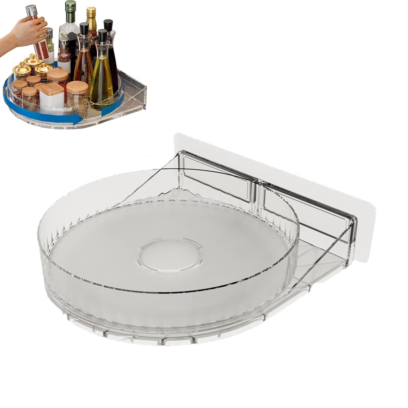 360 Rotating Shower Caddy Corner 360 Rotating Corner Shower Caddy for Bathroom Storage Rotating Corner Shower Organizer with