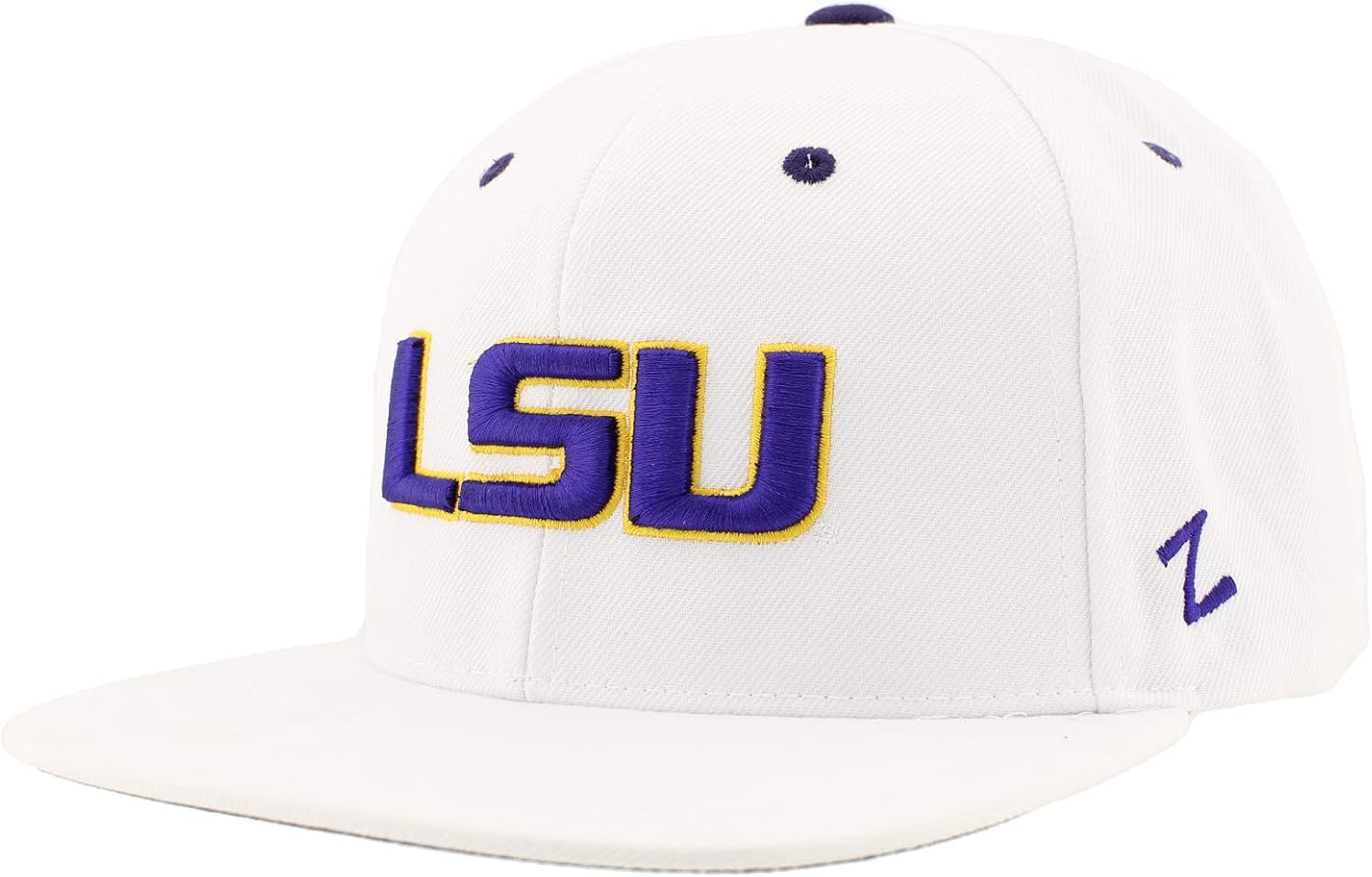 ZHATS NCAA Unisex-Adult NCAA Officially Licensed Snapback Hat Flat Brim Z11 Alternate