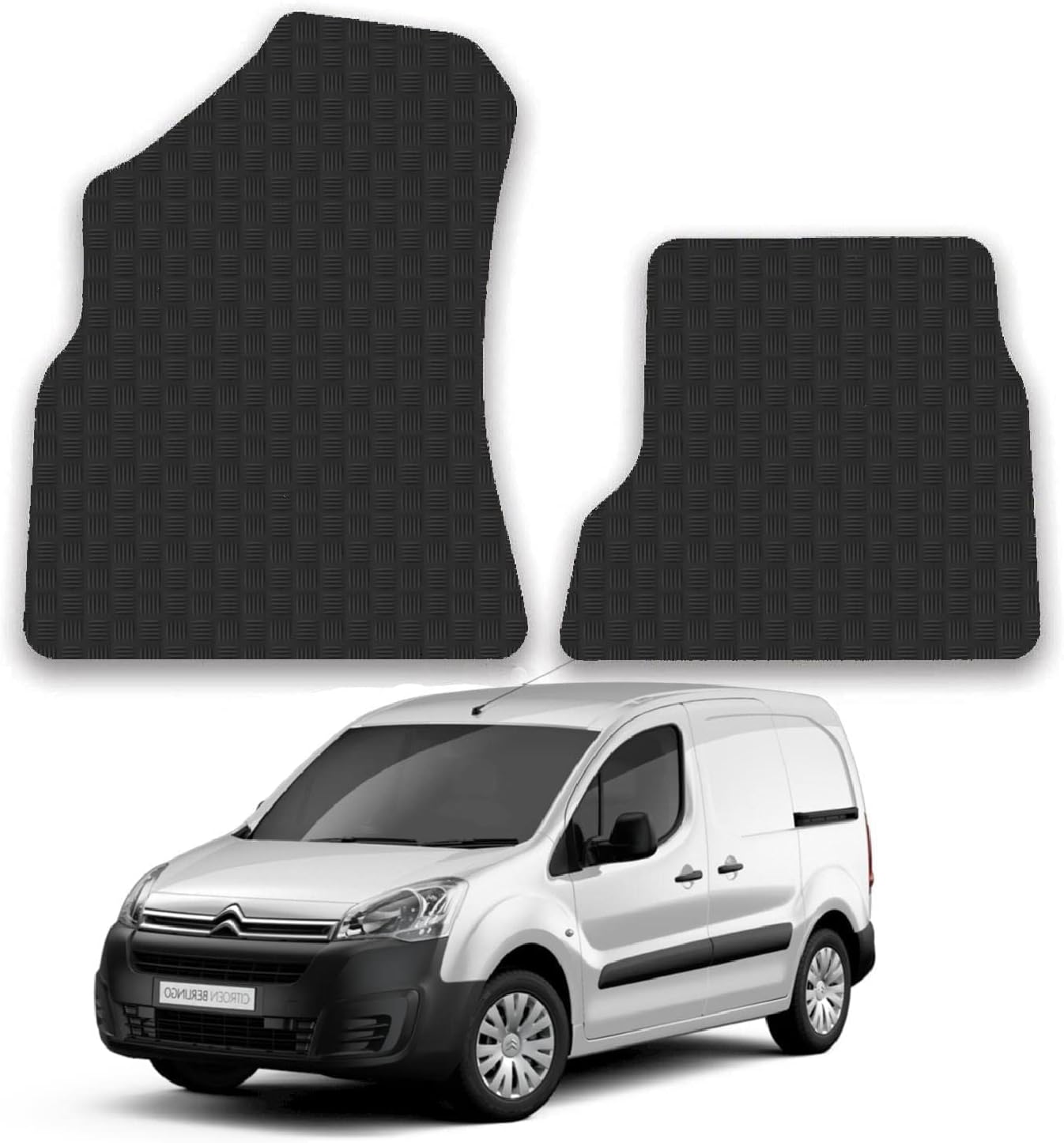 Floor Mats for Citroen Berlingo (20082018) Rubber Tailored Fit Van Mat