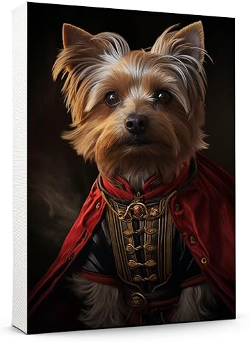 Miniatura 461 de Thuan Chow Chow Retrato de mascota con disfraz real de perro en un disfraz retrato de perro con vestimenta Retrato medieval de mascota retrato