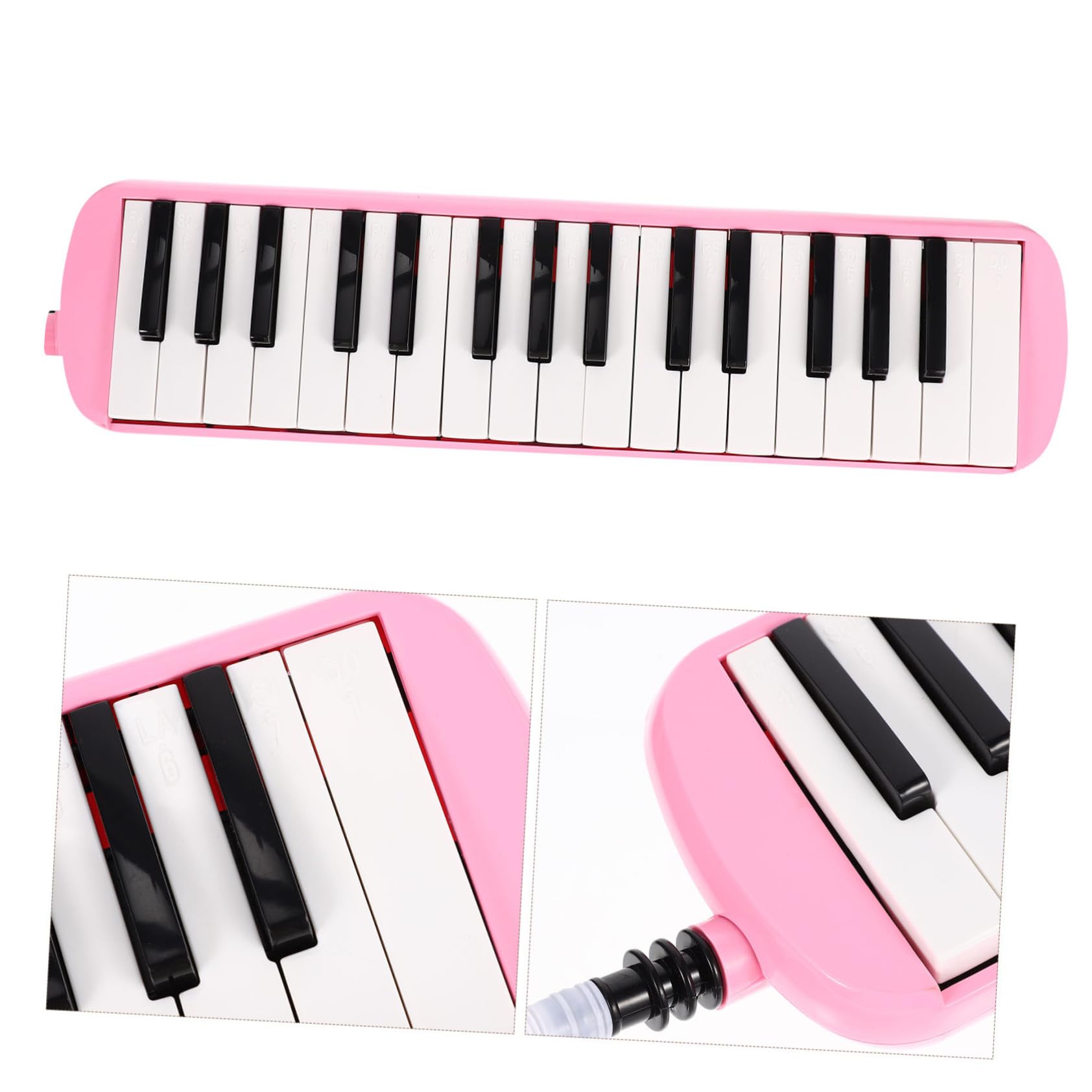 BESTonZON Melodica Tasti per Principianti Strumento Melodico per Ragazzo Ragazza e Adulti Bocchini Realizzata Materiali