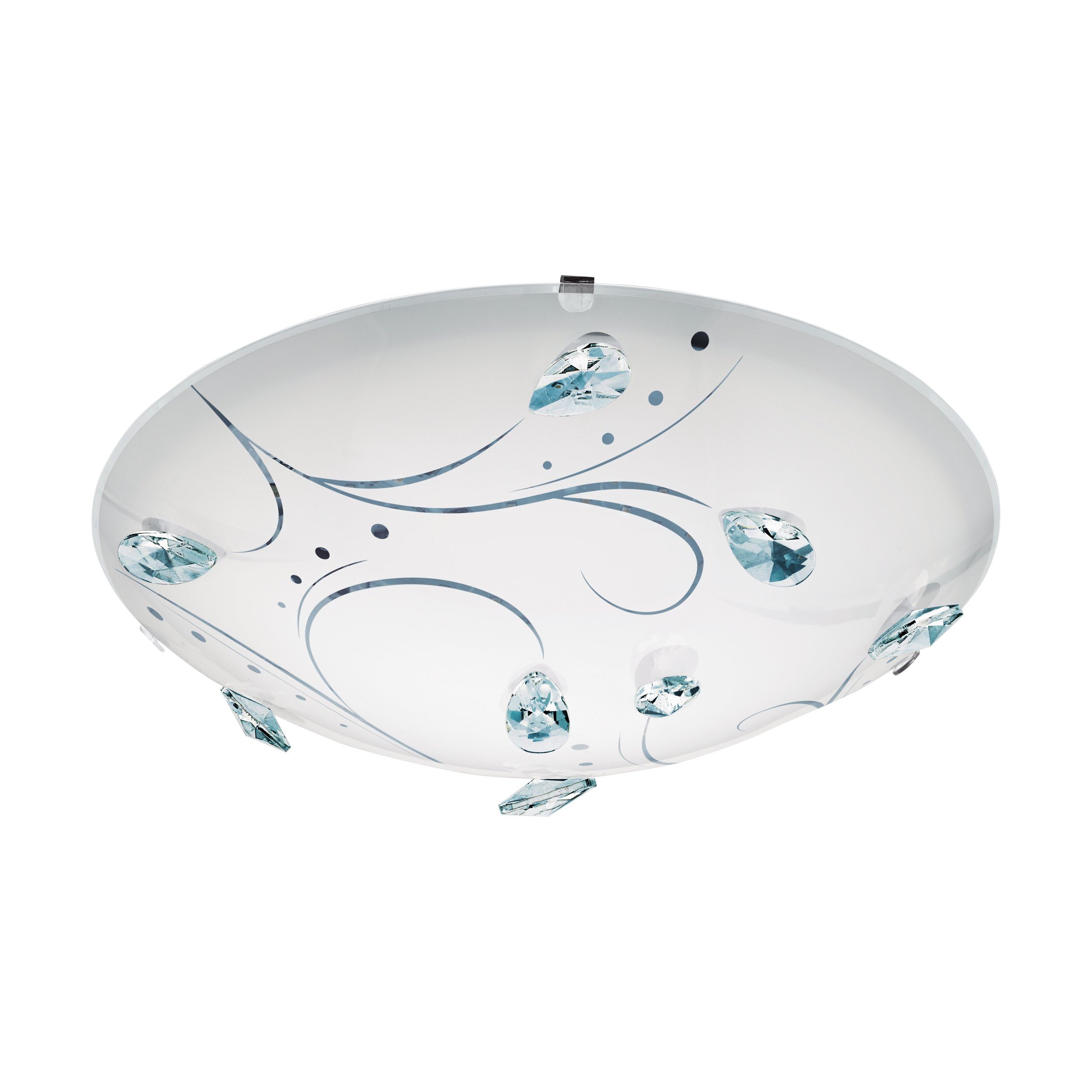 Eglo LED Ceiling Light Sorrenta 1, Single-Flame Classic Ceiling Lamp
