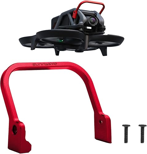 Avata FPV Gimbal Guard Protector para DJI Avata FPV Drone Accesorios Gimbal Parachoques Aleación de Aluminio PTZ Protect Bar Cámara Lente Protector