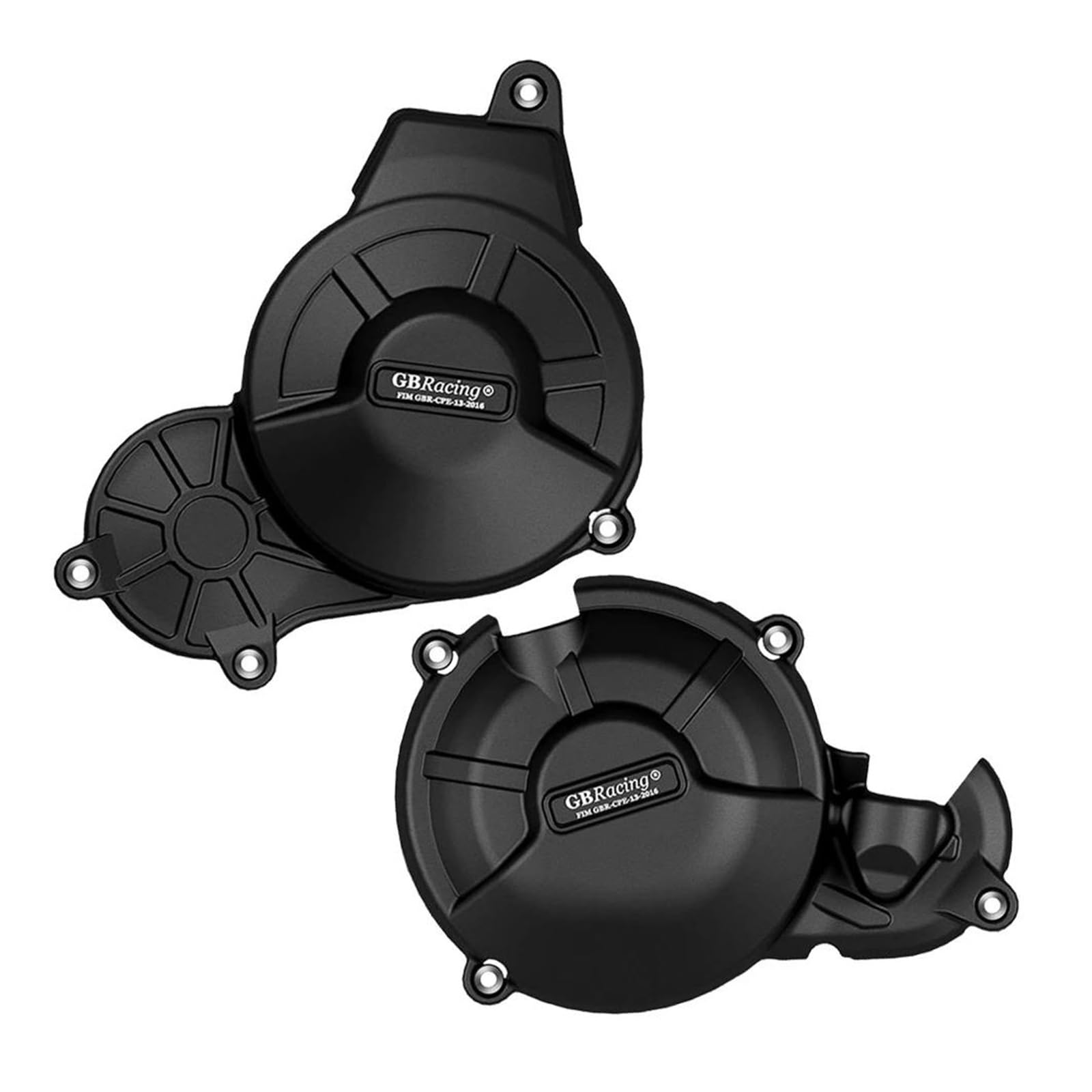 Coperchio Basamenti Motore Kit Copertura Protettiva Carter Motore Statore for Aprilia RS 660 Tuono 660 2021-2023 Coperchio Frizione Moto(Black)