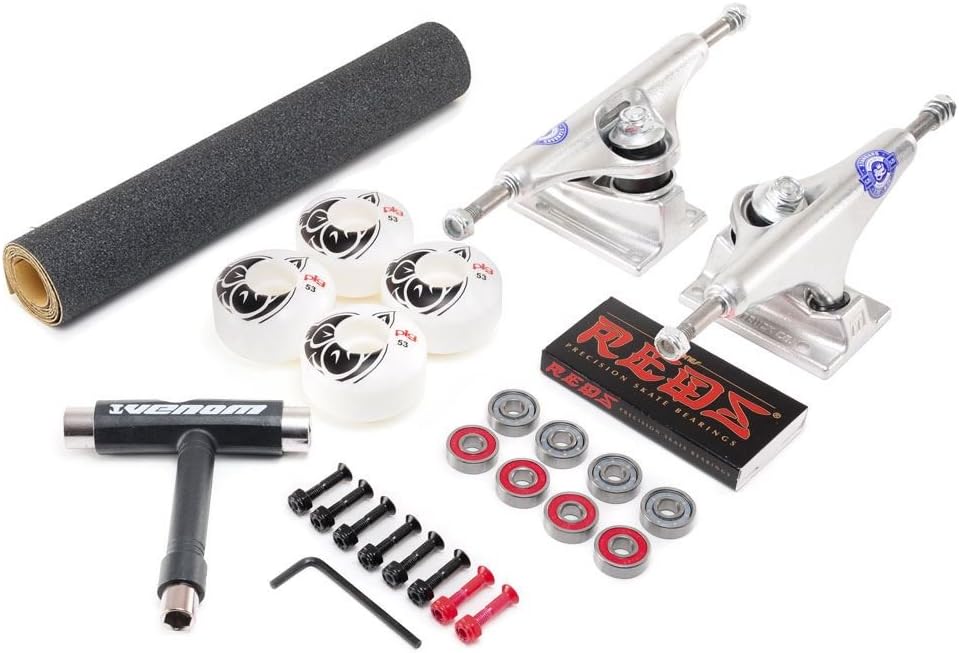 Royal Trucks Pro Skateboard Undercarriage Kit Inc. Wheels & Bearings - 5.5”