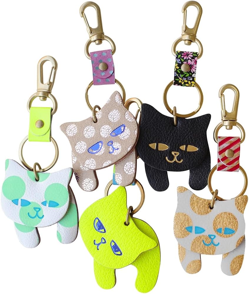 Amazon.co.jp: Carmine ねこチャーム＆キーホルダー アソート