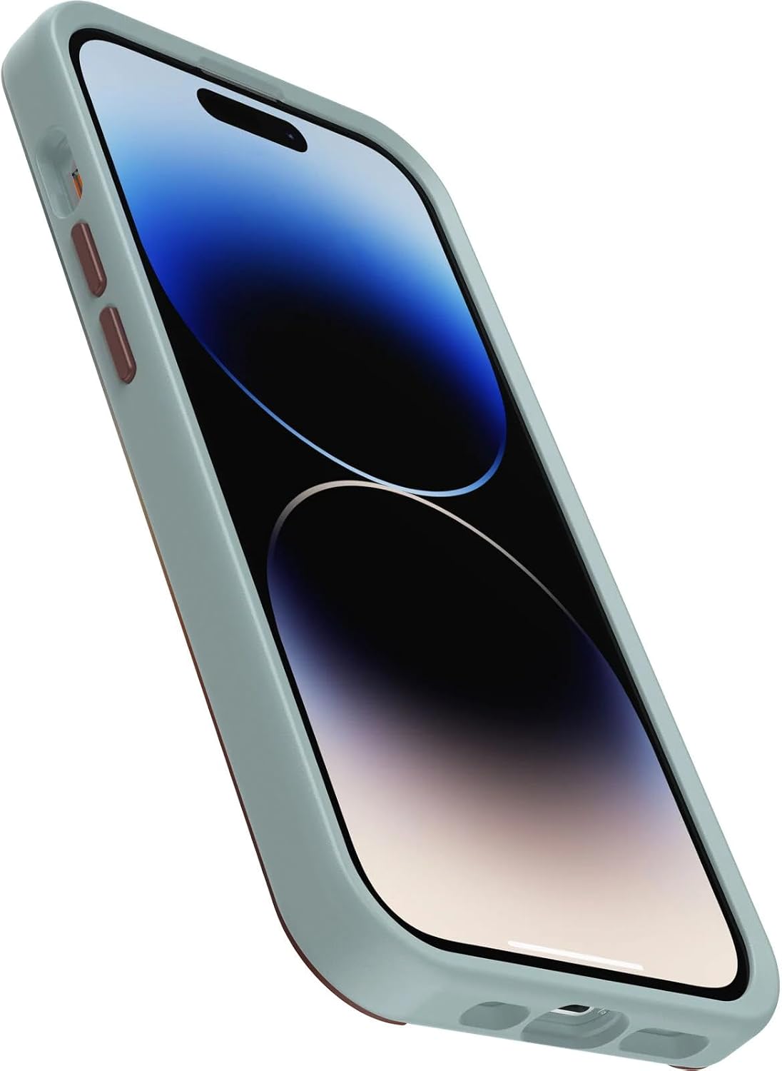 OtterBox Symmetry Series Series+ Antimicrobial Case with MagSafe for iPhone 14 Pro (ONLY) - Non-Retail Packaging - Arizona Sunrise Blue/Red