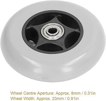 Amazon.co.jp: MEAPUXIN 車椅子用ホイール フロントキャスター