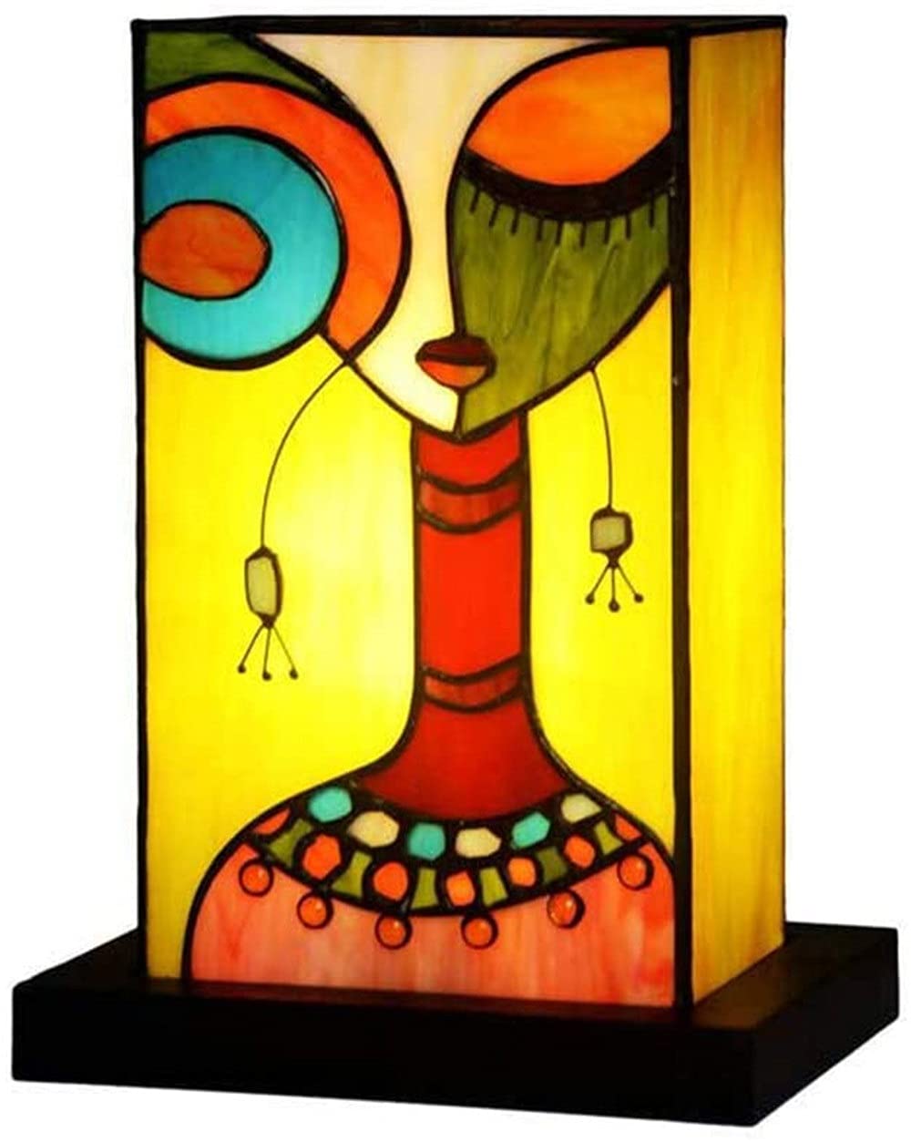 Beau cadeau lampe Tiffany figurine veilleuse d'ambiance