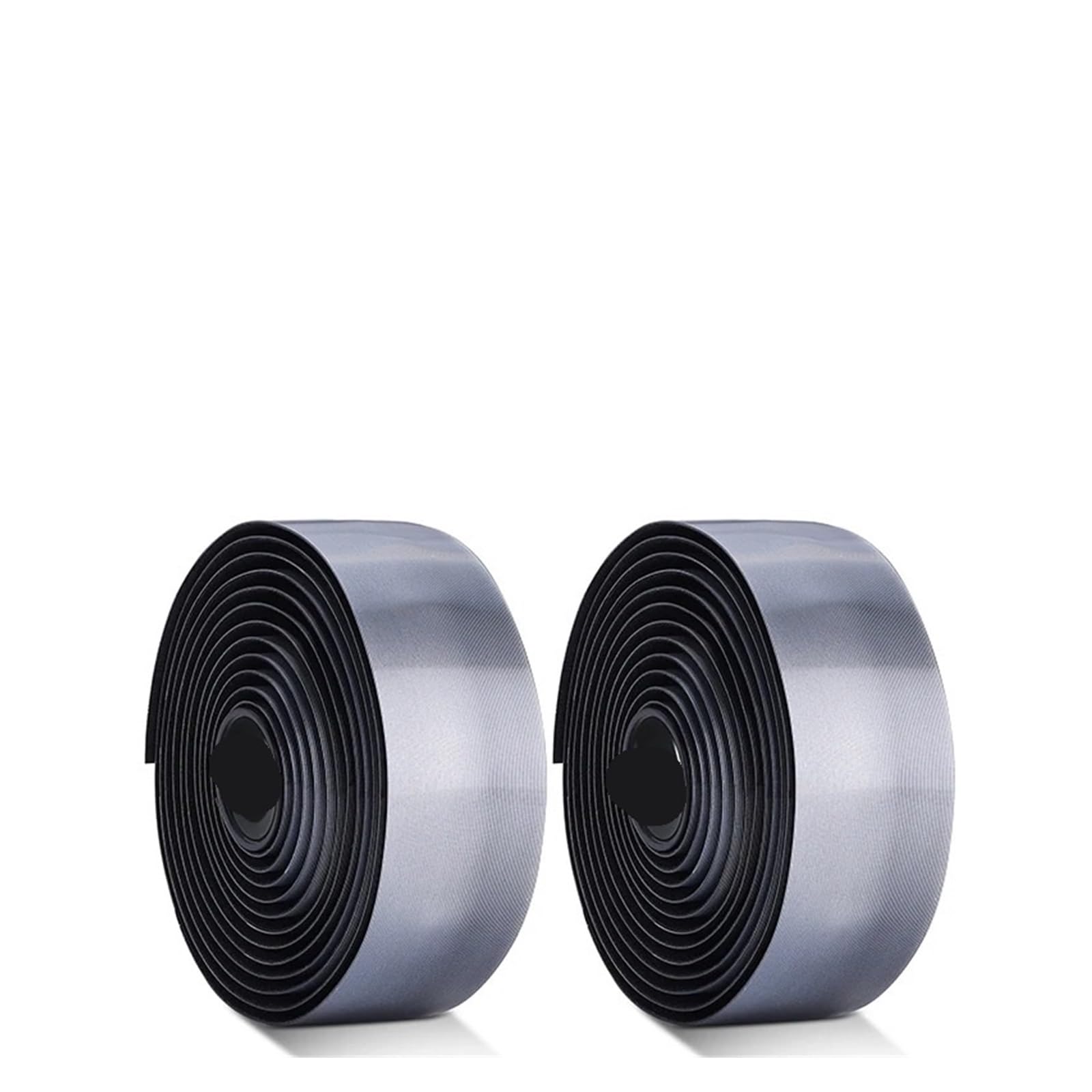 Cinta De Manillar Moto Cinta Para Manillar Ciclismo Carretera 2,8 MM Gruesa A Prueba Golpes TPU EVA Antideslizante Resistente Al Desgaste Correas Agarre(Silver)