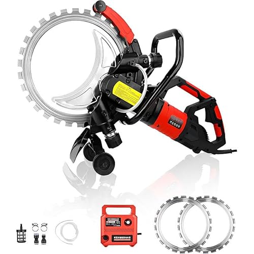 Ring 12000W Concrete Saw with Water Pump and Dust Suppression