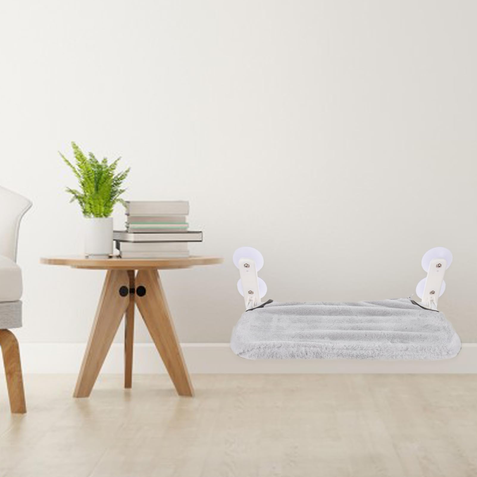 HANABASS Cat Window Perch Hammock per Gatti con Ventose Lettino da Finestra Design Pratico per Relax e Gioco di Gatti